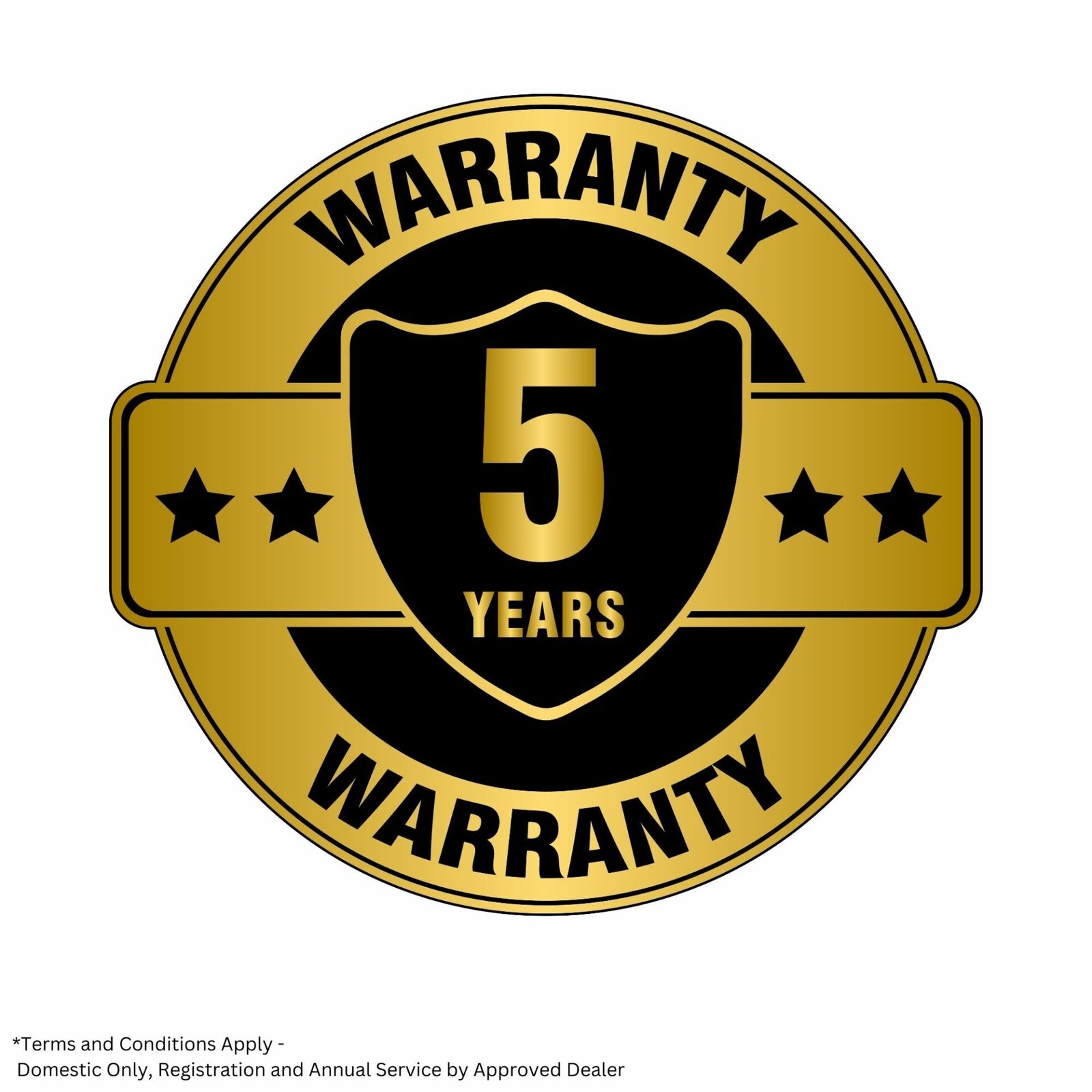 5-YEAR-warranty